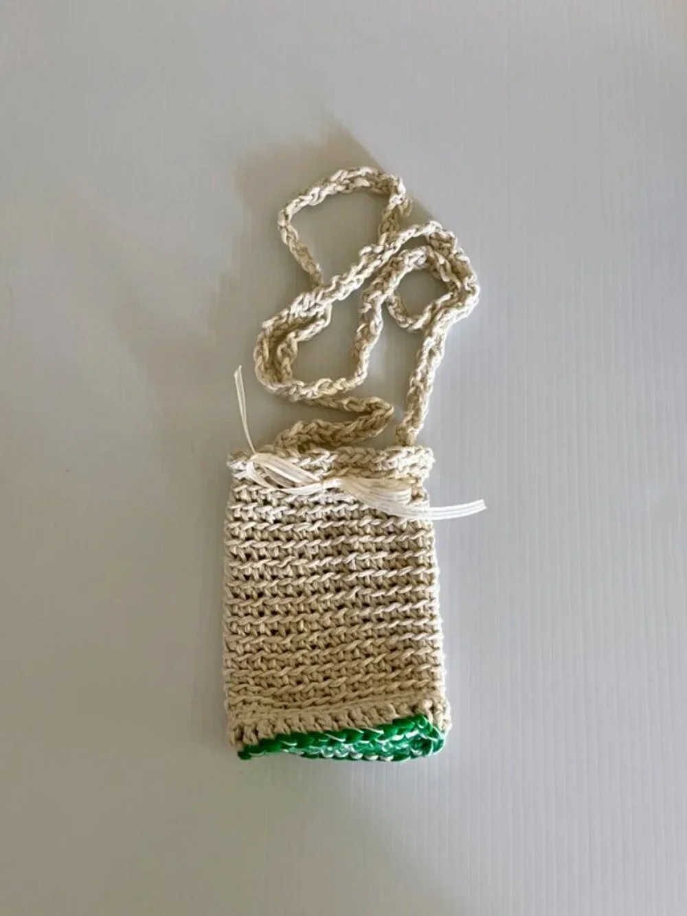 Light crochet phone holder, Gifts For Her, Crossbody crochet phone holder